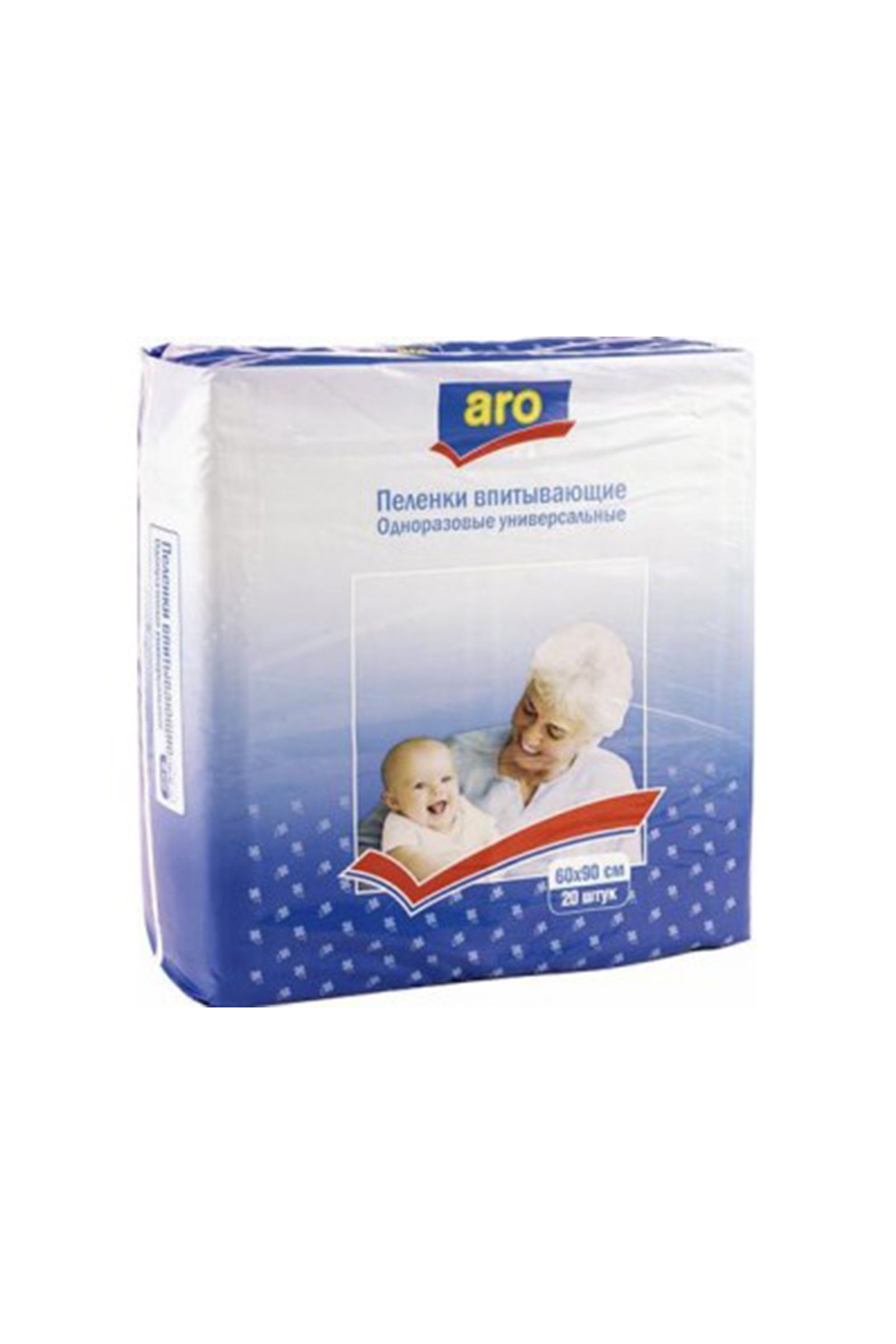 Пеленки детские ARO 60*90-5-004 оптом от производителя детской одежды 'Алёна'